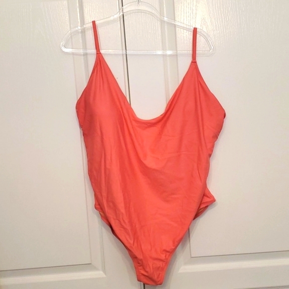 NWT J Crew Womens Scoopneck One Piece Swimsuit pink Size 22 BF162 - Picture 3 of 12